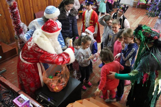 Новогодние праздники.